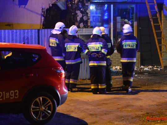  Pożar sklepu w Trzcińsku