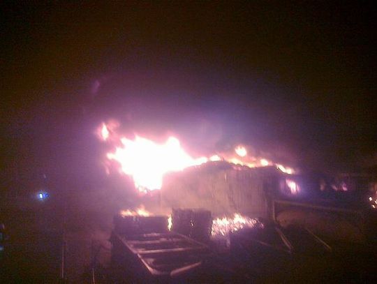 Pożar w gniewskiej firmie Alma-Color. Bez zagrożeń dla mieszkańców