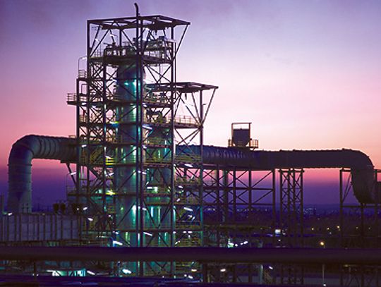 Pożar w rafinerii gdańskiej