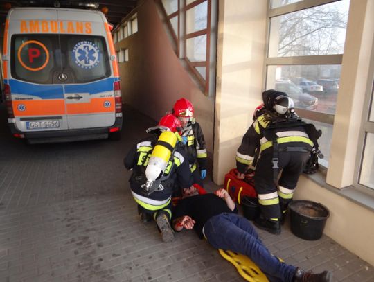 Pożar w Szpitalu, ewakuowano pacjentów