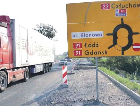 Prace przy przebudowie DK nr 22 ponownie ruszyły. GDDKiA obiecuje wyremontować wiadukt do początku grudnia br.