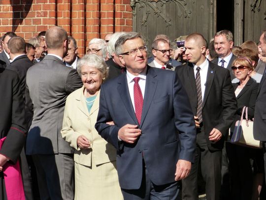 Prezydent Polski odwiedził Pelplin