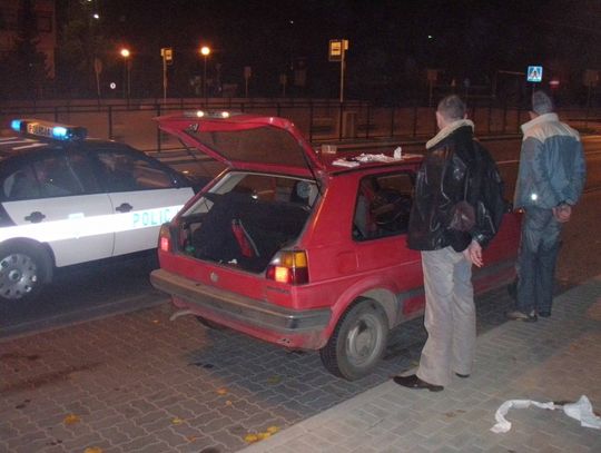 Próbował przejechać policjanta