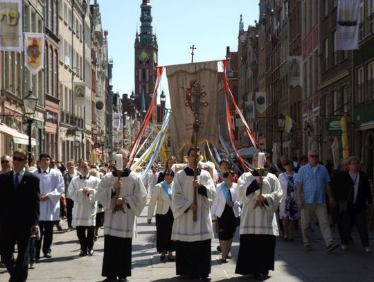 Procesja Bożego Ciała w Gdańsku