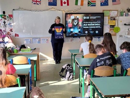 Profilaktyka, która ma znaczenie. Spotkania policjantów z młodzieżą