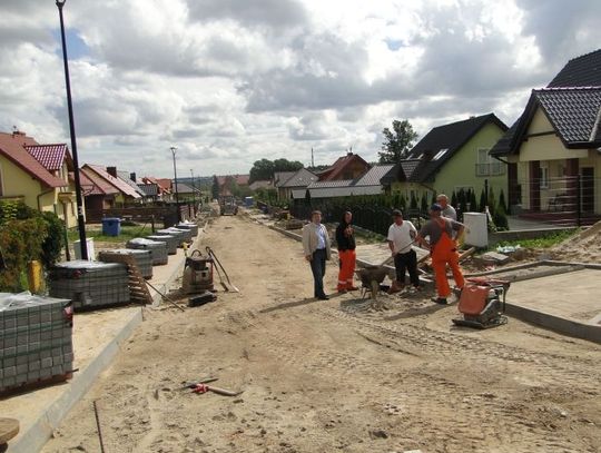 Przebudowa ul. Spacerowej w Lubiszewie