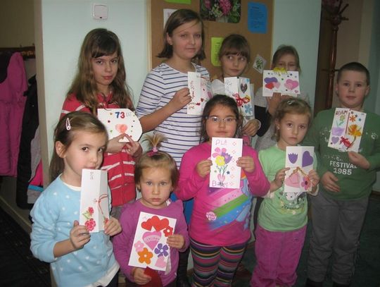 Przecudna kartka dla babci i dziadka