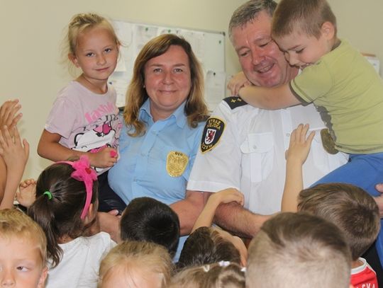 Przedszkolaki w Centrum Monitoringu