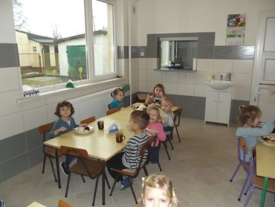 	Przedszkolaki w Potęgowie korzystają z nowej stołówki