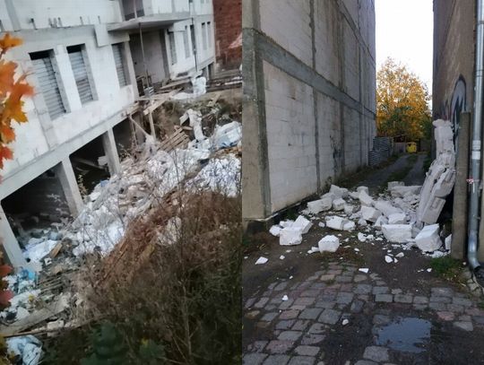 Przewróciła się ściana kamienicy, powalone drzewa, zerwane linie! Strażacy likwidują skutki groźnych wichur. Kilkadziesiąt interwencji w powiecie tczewskim! 