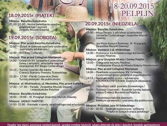 Przyjedź do Pelplina na Jarmark Cysterski!