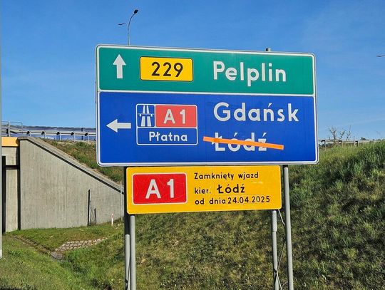 PRZYPOMINAMY: Trwa remont autostrady pomiędzy węzłami Pelplin - Kopytkowo