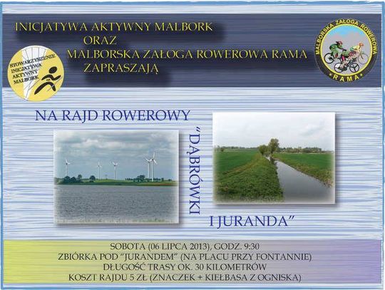 Rajd Rowerowy "Dąbrówki i Juranda"