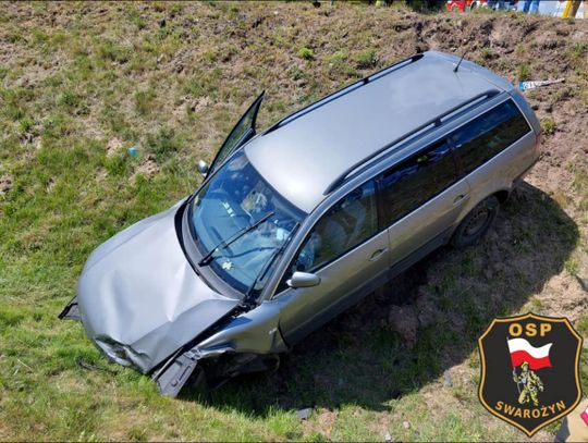  Ranna trójka dzieci w tym niemowlę!! Wypadek na skrzyżowaniu tuż przed autostradą...