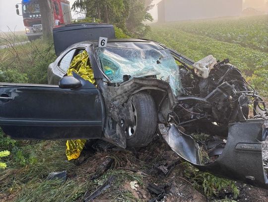 REGION: Kolejny tragiczny wypadek! Za kierownicą ponownie młody kierowca!