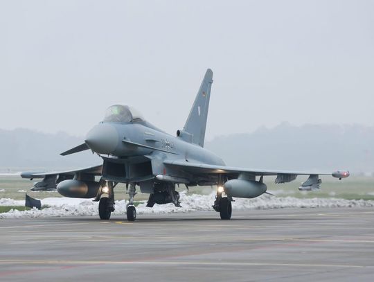 REGION: W Malborku wylądowały 4 niemieckie myśliwce. Będą strzegły polskiego nieba REGION: W Malborku wylądowały 4 niemieckie myśliwce. Będą strzegły polskiego nieba