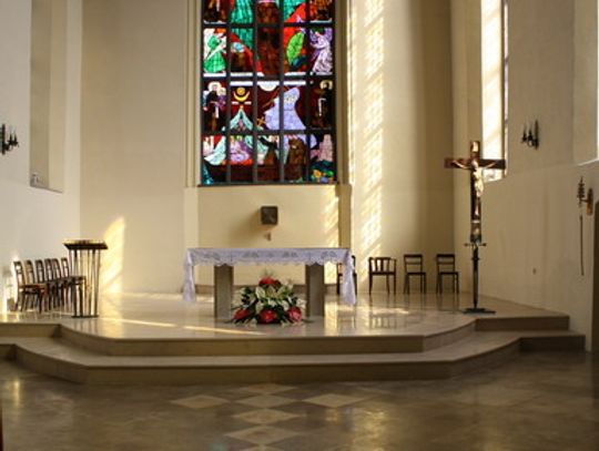 Relikwie bł. Jana Pawła II w kościele św. Jakuba