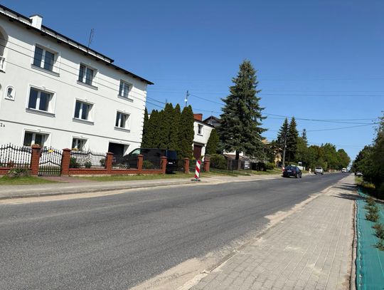 Remont ulicy Słonecznej w Lubichowie
