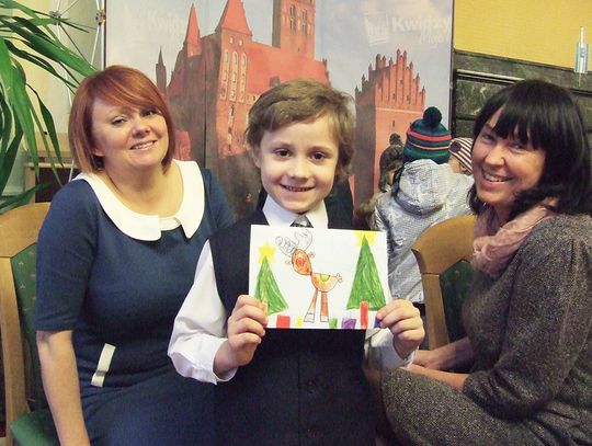 Renifer na oficjalnej kartce Urzędu Miasta