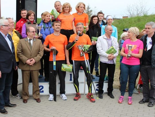 Reprezentacja z Malborka na podium