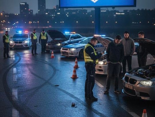Rewolucja na drogach: Od 29 stycznia surowe kary za nielegalne zloty i drift