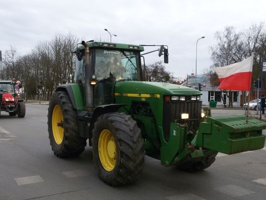 Rolnicy na ulicy a berlinka zakorkowana