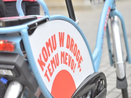 Rower MEVO bliski startu