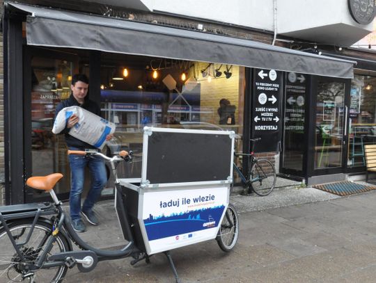 Rowery cargo już w akcji 