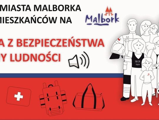 Ruszają szkolenia z bezpieczeństwa i ochrony ludności dla mieszkańców Malborka