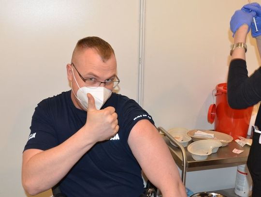 Ruszyły szczepienia w gdańskiej komendzie