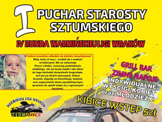 Ryk silników i zapach spalin czyli wyścigi wraków samochodowych