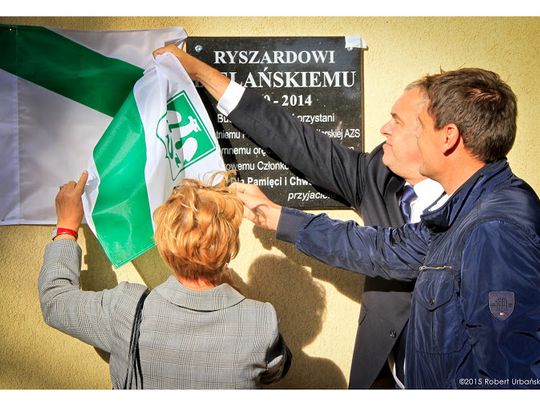 Ryszard Bielański patronem przystani wioślarskiej AWFiS