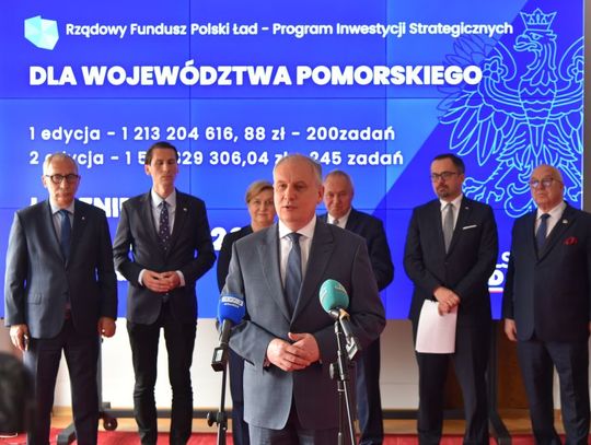 Rządowy Fundusz Polski Ład: Program Inwestycji Strategicznych dla województwa pomorskiego. Lista, kto ile dostał