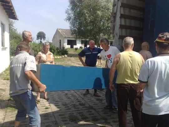 Sąsiedzi zza Odry niosą pomoc AGAPE w Szawałdzie