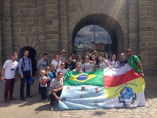 ŚDM. Brazylijscy pielgrzymi w Chwaszczynie