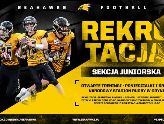 Seahawks Gdynia rekrutuje
