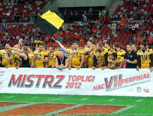 Seahawks Gdynia zdobyli mistrzostwo PLFA, kibicowało 23 tys. widzów