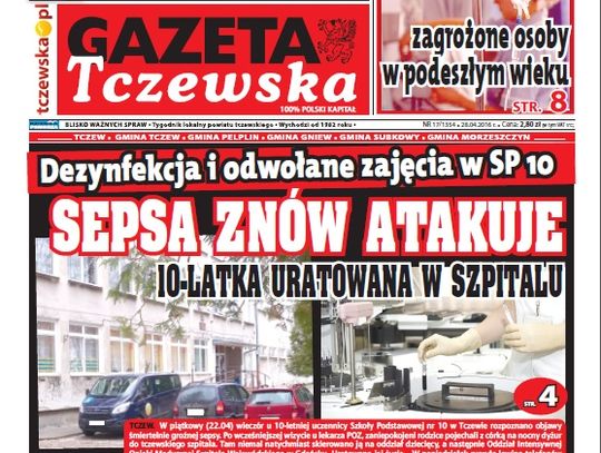 Sepsa znów atakuje. Dezynfekcja i odwołane zajęcia w SP 10