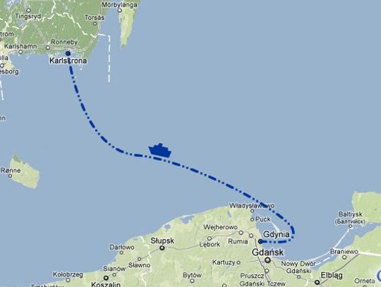 Silny wiatr na Bałtyku - opóźnione i odwołane rejsy promów