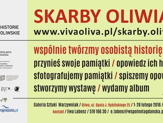 Skarby Oliwian, czyli co oliwianie ukrywają w szafach, piwnicach i innych zakamarkach...