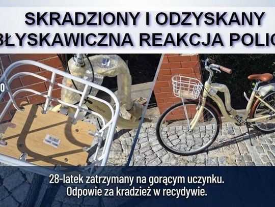 Skuteczne działania starogardzkich kryminalnych, którzy zatrzymali dwóch sprawców kradzieży