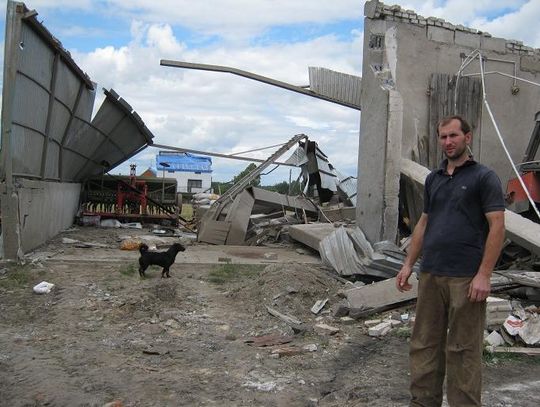 Skutki trąby powietrznej na Kociewiu - ZOBACZ ZDJĘCIA