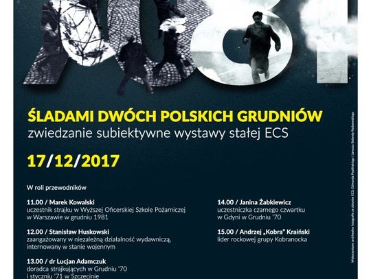 ŚLADAMI DWÓCH POLSKICH GRUDNIÓW