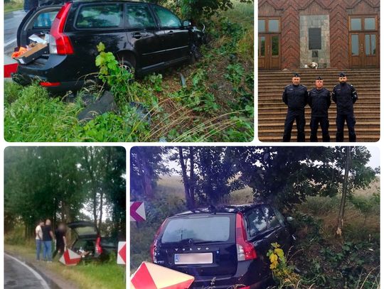 Śląscy policjanci w drodze na szkolenie zatrzymali nietrzeźwego kierowcę
