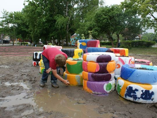 Słoneczniki - w osłonie słońca. "Orunię widzimy Wielką"
