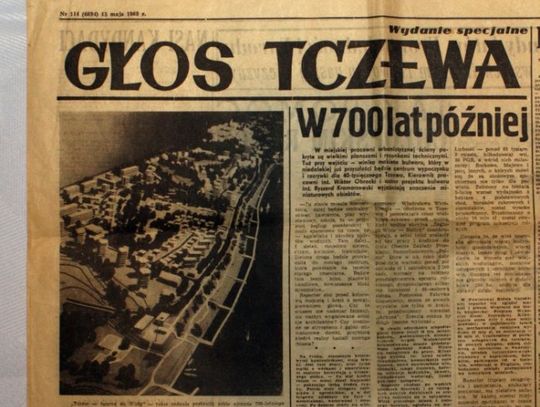 Śmiała wizja ze styropianu - bulwar nadwiślański w Tczewie według planów z 1969 r.