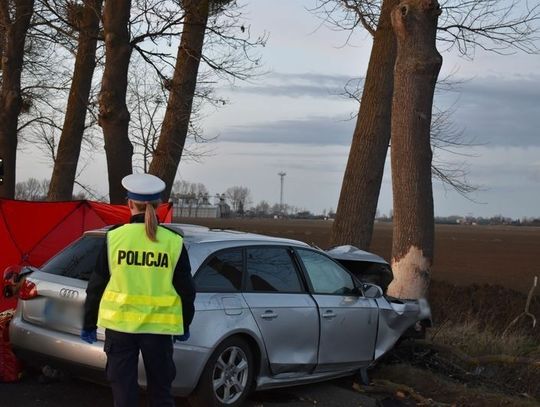 Śmierć 36-letniego kierowcy pod Szymankowem w powiecie malborskim