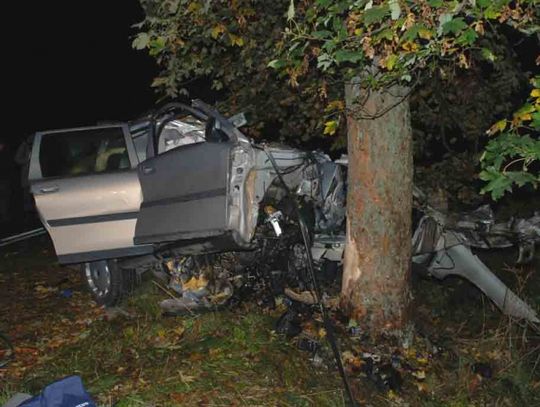 Śmierć na łuku - prosto w drzewo