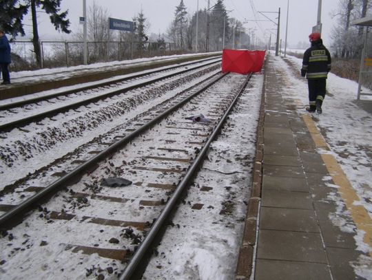 Śmiertelne potrącenie. Mężczyzna wpadł pod pociąg