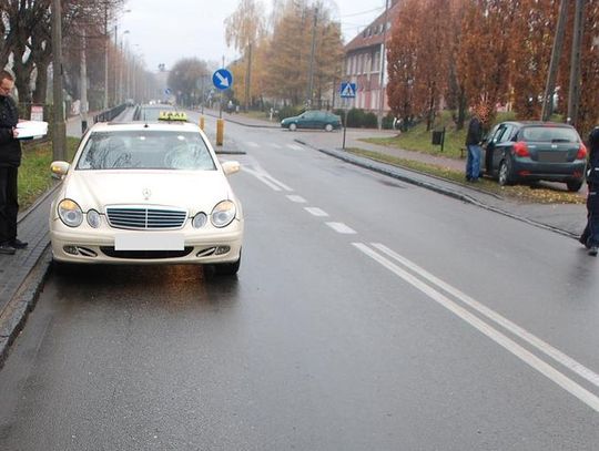 Śmiertelne potrącenie pieszego przez taxi